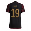 Tyskland Leroy Sane #19 Bortedrakt VM 2022 Kortermet